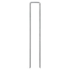 vidaXL Bodenanker 50 Stk. U-Form 20x4 cm Verzinkter Stahl