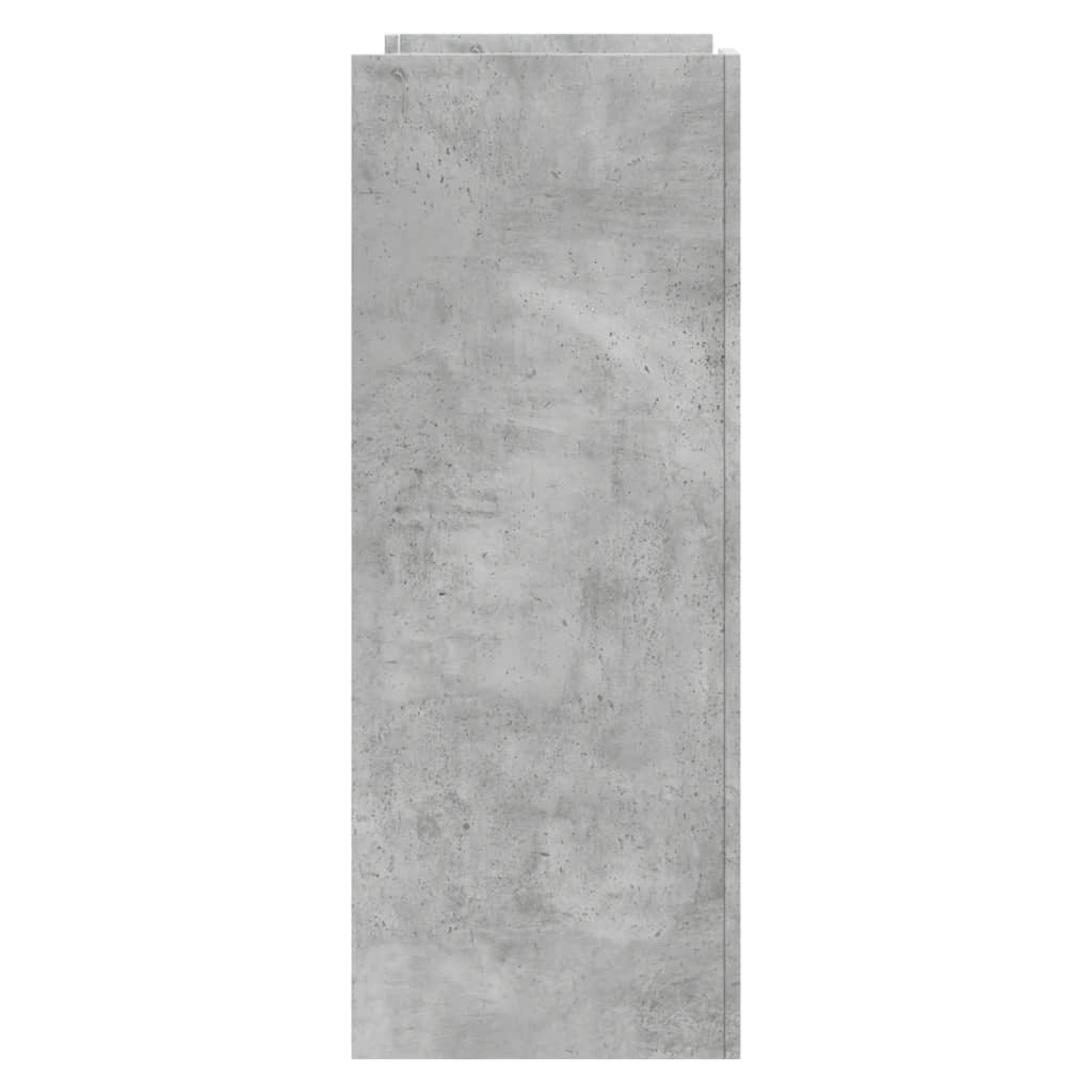 vidaXL Konsolentisch Betongrau 100x35x90 cm Holzwerkstoff