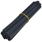 vidaXL Garten Sichtschutzbildschirme 2 pcs Dunkelgrau 35 x 0.19 m PVC