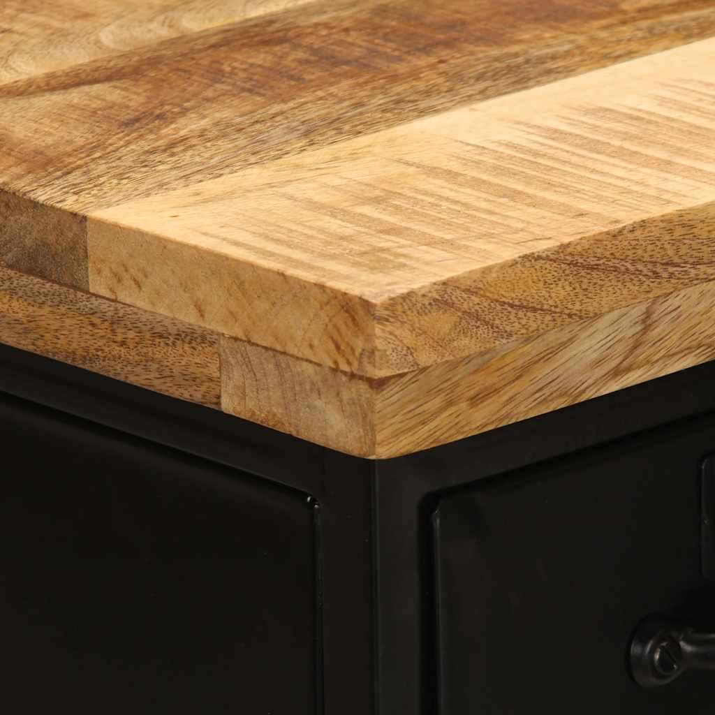 vidaXL Sideboard 55x30x71 cm Massivholz Mango