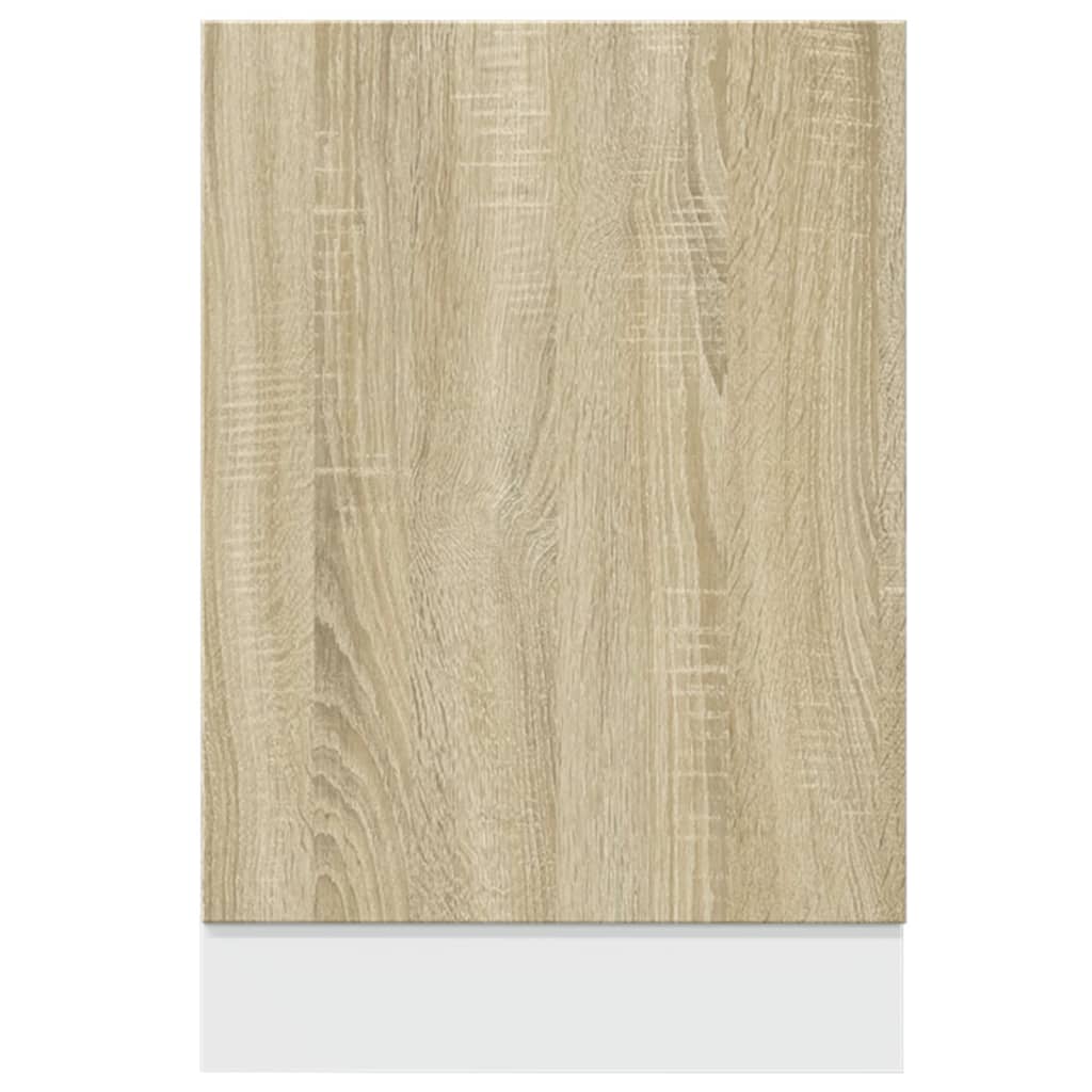 vidaXL Geschirrspülerblende Lyon Sonoma-Eiche 45x3x67 cm Holzwerkstoff