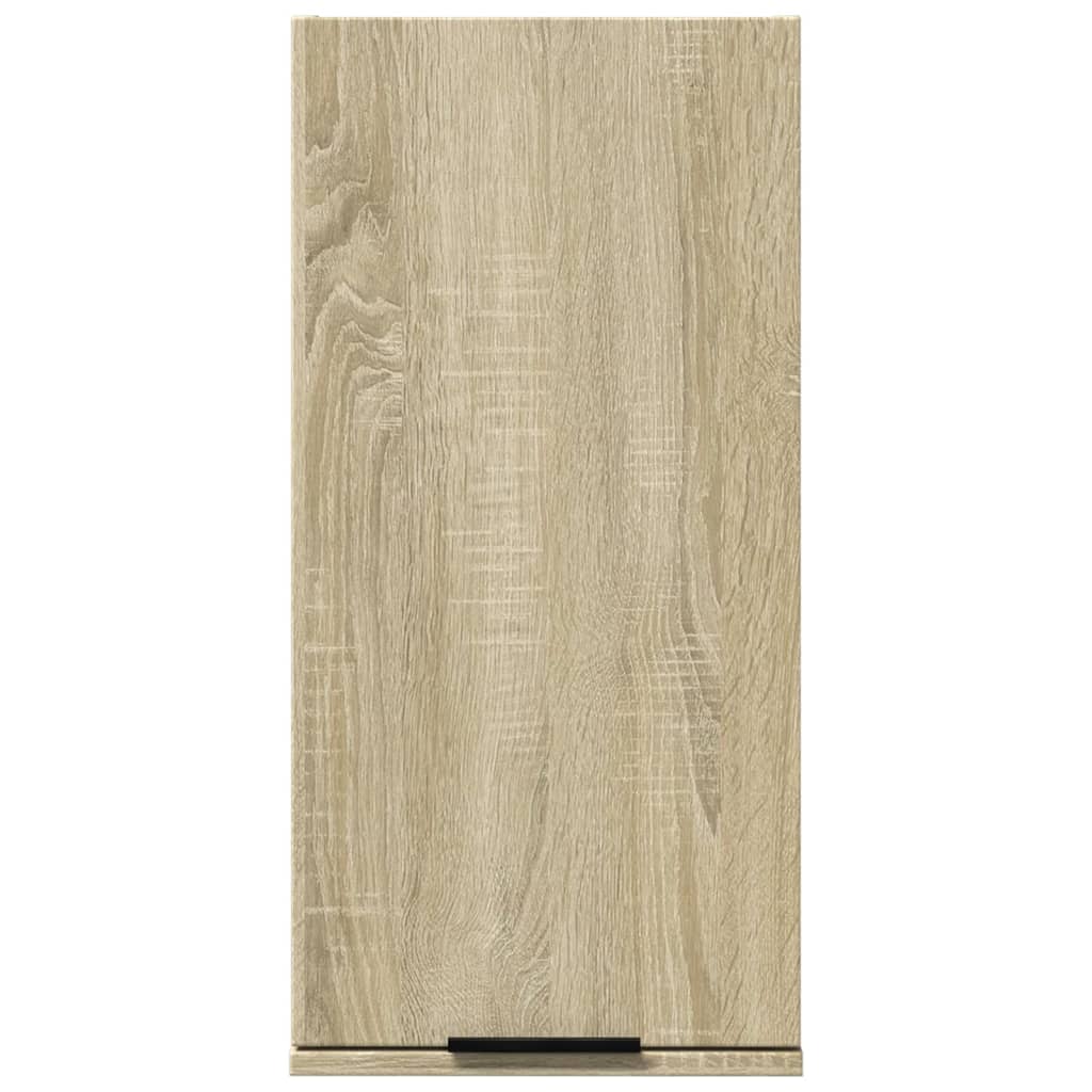 vidaXL Wand-Badschrank Sonoma-Eiche 32x20x67 cm
