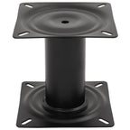 vidaXL Stuhlfuß für Bootssitz Schwarz 18 cm Stahl