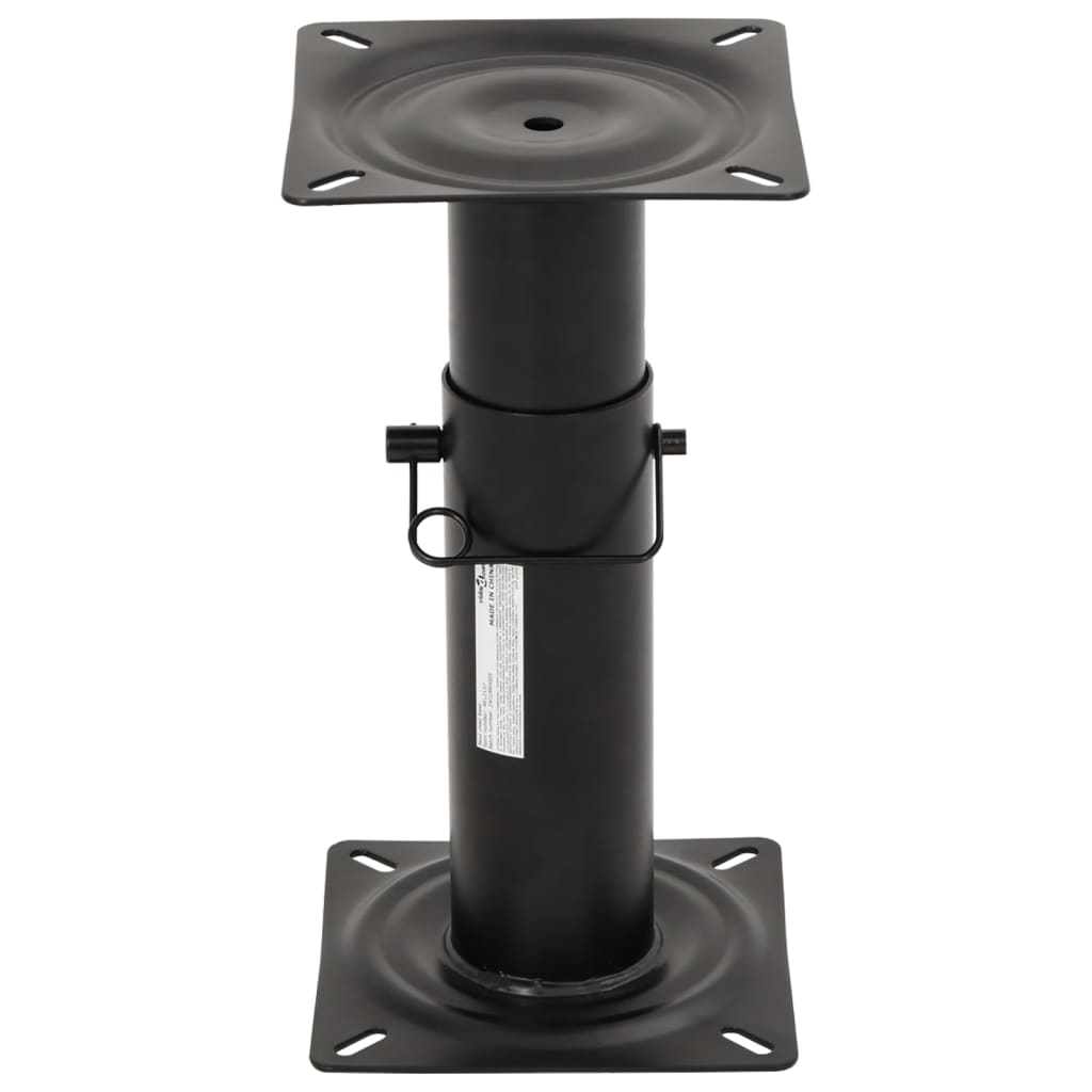 vidaXL Stuhlfuß für Bootssitz Verstellbar 28-45,5 cm Stahl