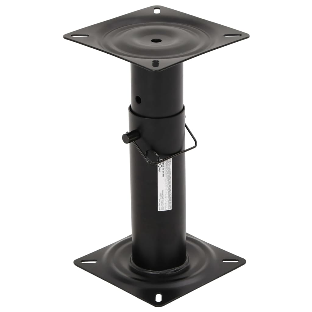 vidaXL Stuhlfuß für Bootssitz Verstellbar 28-45,5 cm Stahl