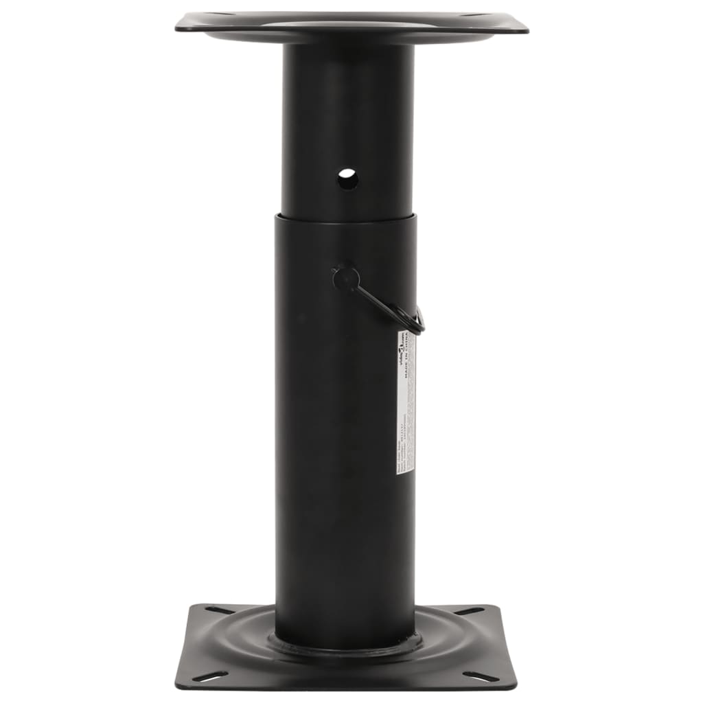 vidaXL Stuhlfuß für Bootssitz Verstellbar 28-45,5 cm Stahl