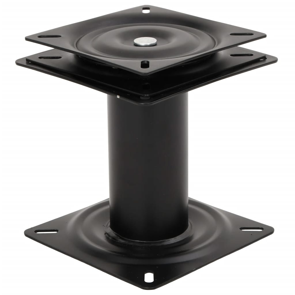 vidaXL Bootssitz-Podest 360° Drehbar Stahl