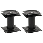 vidaXL Bootssitz-Podeste 2 Stk. 360° Drehbar Stahl