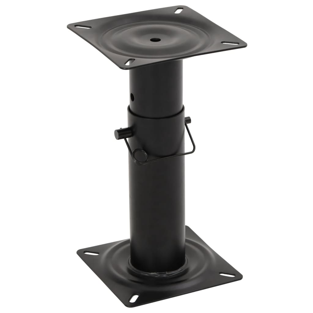 vidaXL Bootssitz-Podest 360° Drehbar Verstellbar Stahl