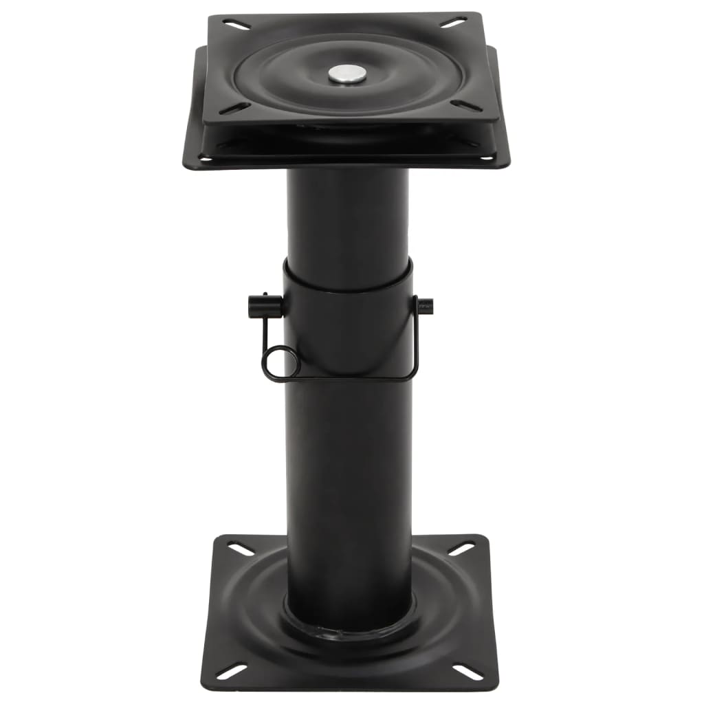 vidaXL Bootssitz-Podest 360° Drehbar Verstellbar Stahl