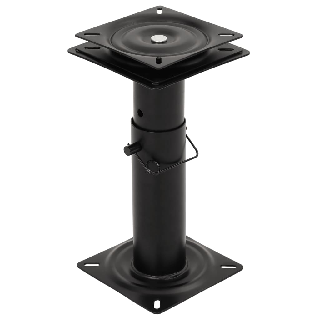 vidaXL Bootssitz-Podest 360° Drehbar Verstellbar Stahl