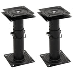 vidaXL Bootssitz-Podeste 2 Stk. 360° Drehbar Einstellbar Stahl