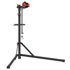 vidaXL Fahrrad-Montageständer Klappbar Verstellbar 92-152 cm Rot Stahl