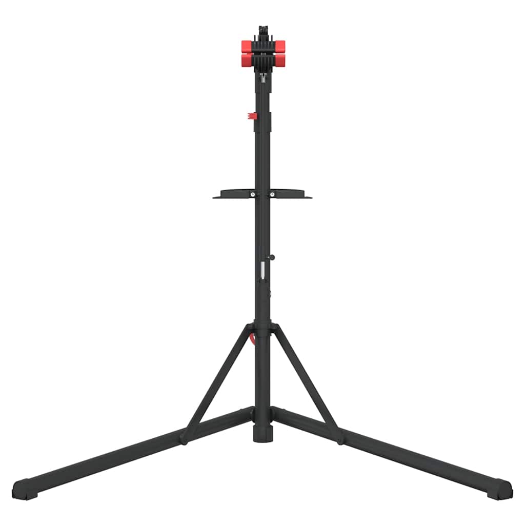 vidaXL Fahrrad-Montageständer Klappbar Verstellbar 92-152 cm Rot Stahl