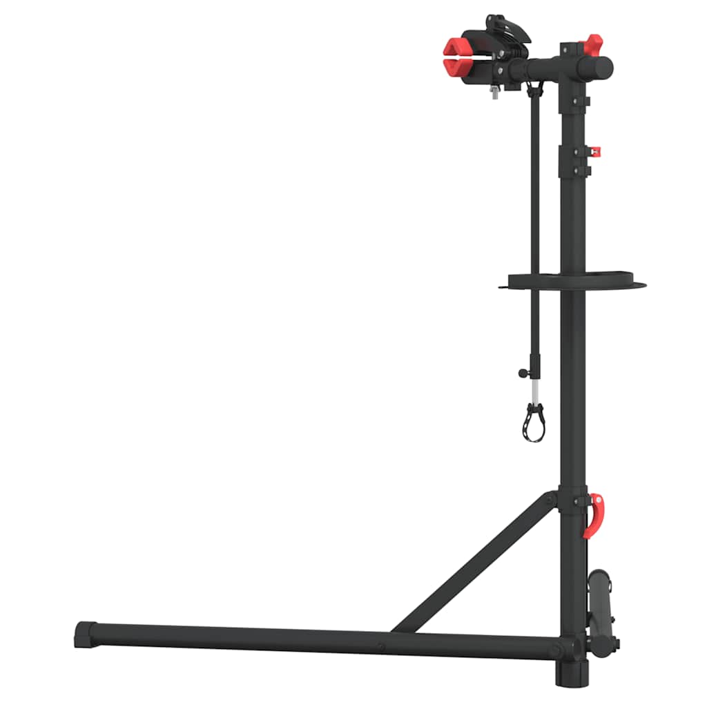 vidaXL Fahrrad-Montageständer Klappbar Verstellbar 92-152 cm Rot Stahl