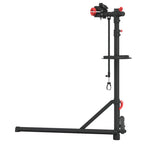 vidaXL Fahrrad-Montageständer Klappbar Verstellbar 92-152 cm Rot Stahl