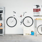 vidaXL Fahrrad-Montageständer Wandmontage Klappbar Rot Schwarz Stahl