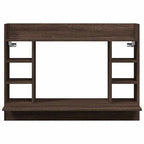 vidaXL Wand-Schreibtisch Braun Eichen-Optik 105x48x75 cm Holzwerkstoff