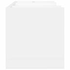 vidaXL Schreibtisch-Organizer Weiß 44,5x24x25 cm Holzwerkstoff