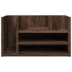 vidaXL Schreibtisch-Organizer Braun Eiche 44,5x24x25 cm Holzwerkstoff