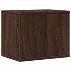 vidaXL Schreibtisch-Organizer Braun Eichen-Optik 36x26x29,5 cm