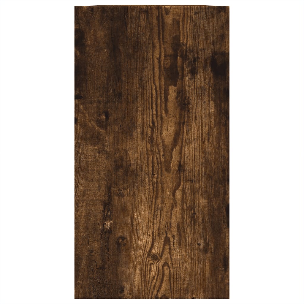 vidaXL Waschbeckenschrank Räuchereiche 63x29x55 cm Holzwerkstoff