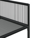 vidaXL 5-tlg. Garten-Essgruppe Schwarz Poly Rattan