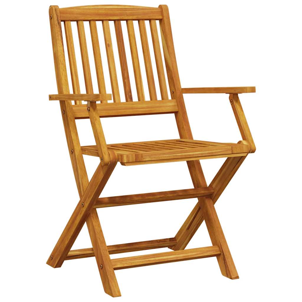 vidaXL 3-tlg. Bistro-Set Klappbar Massivholz Akazie