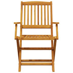 vidaXL 3-tlg. Bistro-Set Klappbar Massivholz Akazie