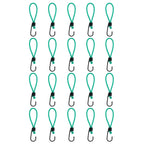 vidaXL Spanngummis mit Haken 20 Stk. 15 cm