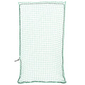 vidaXL Anhängernetz mit Gummiseil Grün 2,1x1,25 m PP