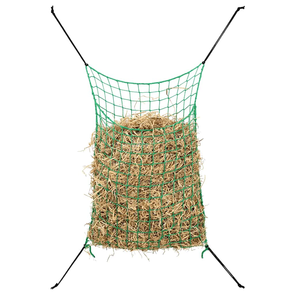 vidaXL Heunetze 2 Stk. Rechteckig Grün 90x60 cm PP
