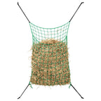 vidaXL Heunetze 2 Stk. Rechteckig Grün 90x60 cm PP