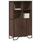 vidaXL Highboard Eichen-Optik 79,5x35,5x137,5 cm Holzwerkstoff