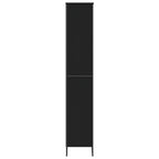 vidaXL Bücherregal Schwarz 80x31x169 cm Holzwerkstoff