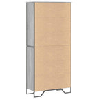 vidaXL Bücherregal Grau Sonoma 80x31x169 cm Holzwerkstoff