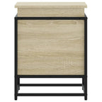 vidaXL Aufbewahrungsbox mit Deckel Sonoma 40x40x51,5 cm Holzwerkstoff