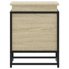 vidaXL Aufbewahrungsbox mit Deckel Sonoma 40x40x51,5 cm Holzwerkstoff