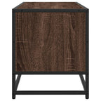 vidaXL TV-Schrank Eichen-Optik 80x34,5x40 cm Holzwerkstoff und Metall