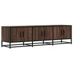 vidaXL TV-Schrank Braun Eichen-Optik 150x35x41 cm Holzwerkstoff Metall