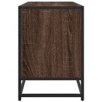 vidaXL TV-Schrank Braun Eichen-Optik 150x35x41 cm Holzwerkstoff Metall