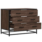 vidaXL Schubladenschrank Braun Eichen-Optik 70x41x56 cm Holzwerkstoff