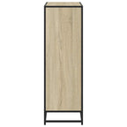 vidaXL Bücherschrank Sonoma-Eiche 80,5x35x107,5 cm Holzwerkstoff