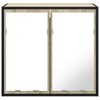 vidaXL Badezimmer-Spiegelschrank Sonoma-Eiche 65 x 20 x 60 cm Holzwerkstoff