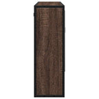 vidaXL Bad-Spiegelschrank Braun Eichen-Optik 65x20x60 cm Holzwerkstoff