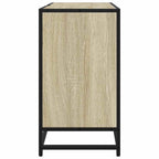 vidaXL Badezimmer-Waschbeckenschrank Sonoma-Eiche 65 x 33 x 60 cm Holzwerkstoff