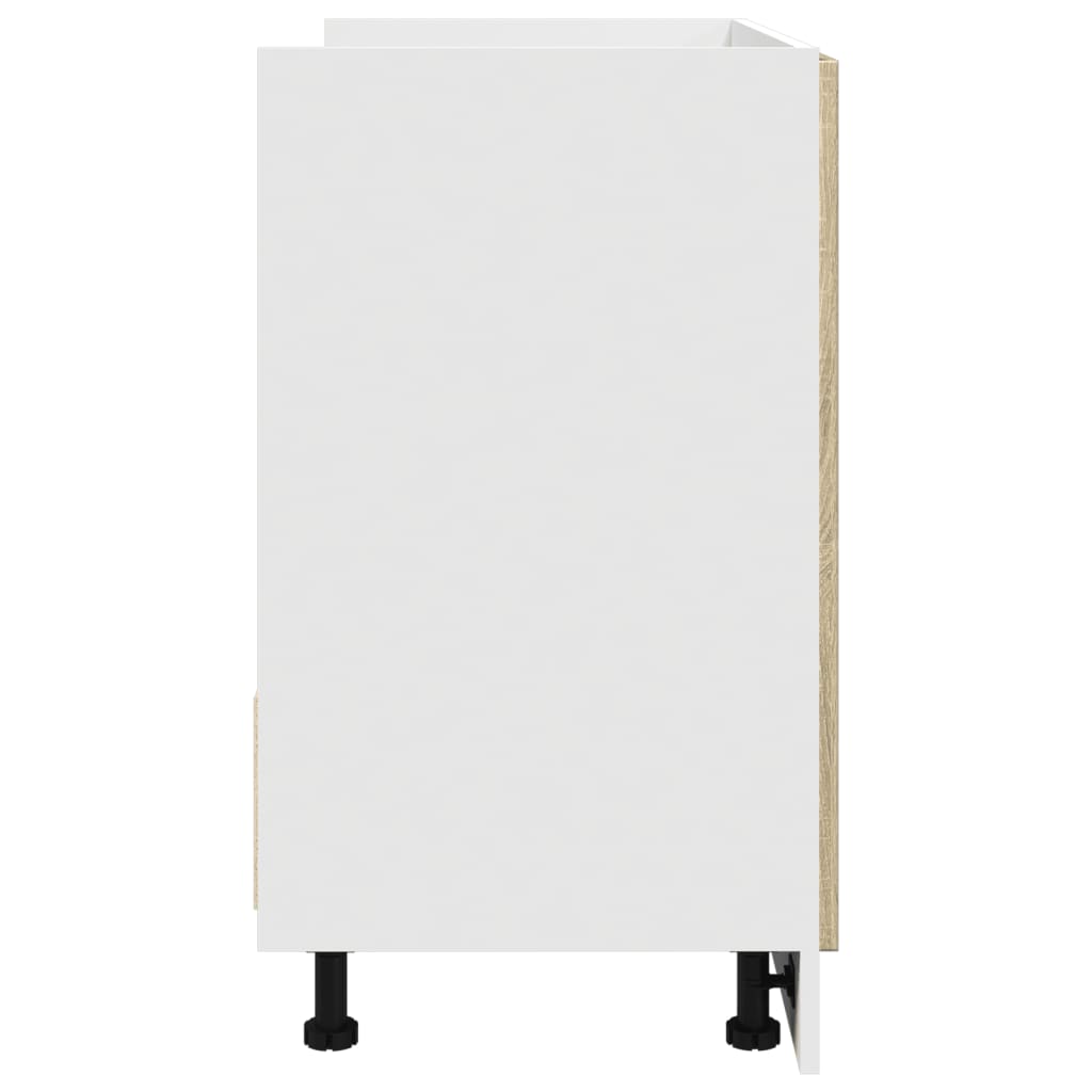 vidaXL Unterschrank Lyon Sonoma-Eiche 80x46x81,5 cm Holzwerkstoff