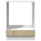 vidaXL Herdumbauschrank Sonoma-Eiche 60x46x81,5 cm Holzwerkstoff