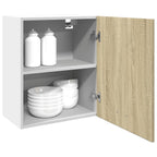 vidaXL Wandschrank Lyon Sonoma-Eiche 50x31x60 cm Holzwerkstoff