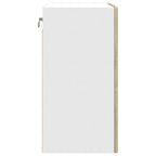 vidaXL Wandschrank Lyon Sonoma-Eiche 50x31x60 cm Holzwerkstoff